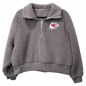 NFL Gray Sherpa Women's Sweater